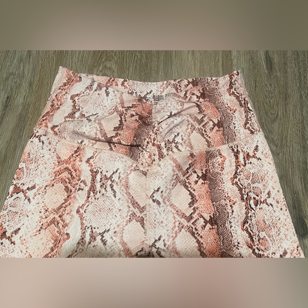 Victorias Secret Pink Snake Print Leggings_S - Picture 5 of 5